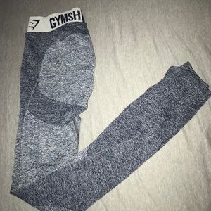 Gym shark flex leggings in blue and Grey